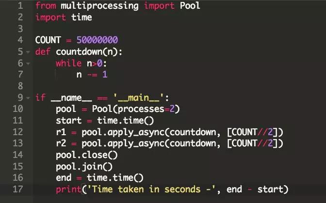Python multiprocessing模块帮助我们轻松创建多进程