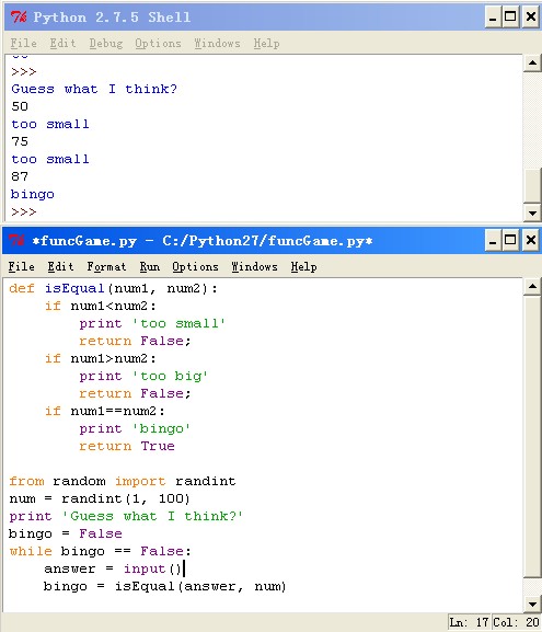 自学Python编程【第二十节】函数应用示例