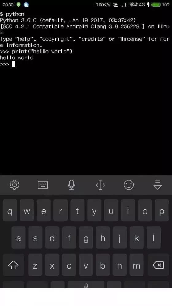 在手机上优雅地进行python编程
