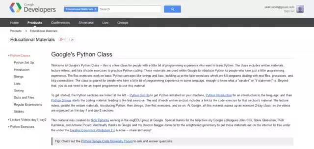 Google’s Python Class