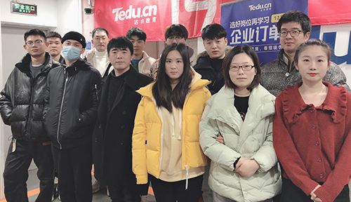 Python培训2112开班盛况-达内上海文化广场中心-2112
